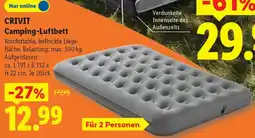 Lidl CRIVIT Camping-Luftbett Angebot