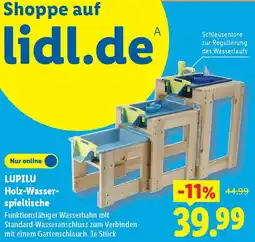 Lidl LUPILU Holz-Wasserspieltische Angebot