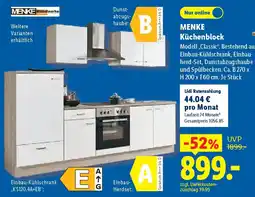 Lidl MENKE Küchenblock Angebot
