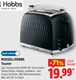 Lidl RUSSELL HOBBS Toaster Angebot