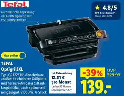 Lidl TEFAL Optigrill XL Angebot