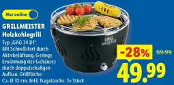 Lidl GRILLMEISTER Holzkohlegrill Angebot