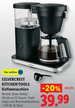 Lidl SILVERCREST KITCHEN TOOLS Kaffeemaschine Angebot
