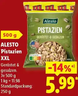 Lidl ALESTO Pistazien XXL Angebot