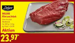Lidl DELUXE Filet am Stück Angebot