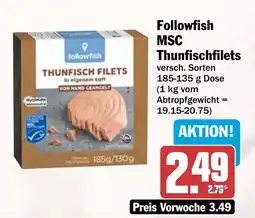 AEZ Followfish MSC Thunfischfilets Angebot