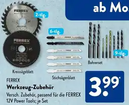 Aldi Süd FERREX Werkzeug-Zubehör Angebot