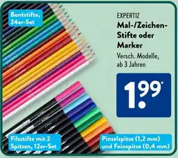 Aldi Süd EXPERTIZ Mal-/Zeichen Stifte oder Marker Angebot