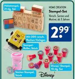 Aldi Süd HOME CREATION Stempel-Set Angebot
