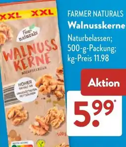 Aldi Süd FARMER NATURALS Walnusskerne Angebot