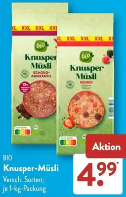 Aldi Süd BIO Knusper-Müsli Angebot