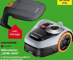 Globus Baumarkt Segway Navimow Mähroboter i208E AWD Angebot