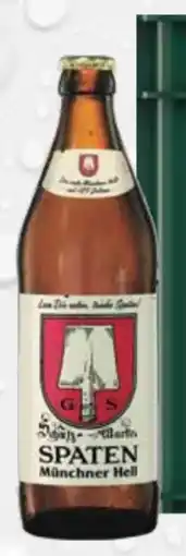 trinkgut Spaten Münchner Hell Angebot