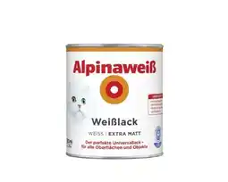Globus Baumarkt Alpina Alpinaweiß Weißlack Angebot