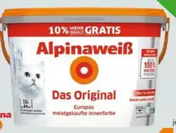 Globus Baumarkt Alpina Alpinaweiß Angebot