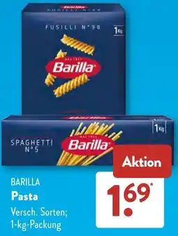 Aldi Süd BARILLA Pasta Angebot