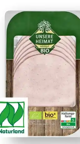 Scheck-in-Center Unsere Heimat Bio-Lyoner Angebot