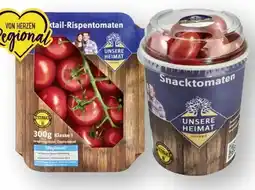 Scheck-in-Center Unsere Heimat Cocktail-Rispentomaten Angebot