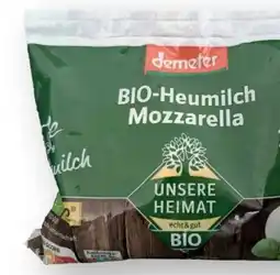Scheck-in-Center Unsere Heimat Echt & Gut Bio-Heumilch Mozzarella Angebot