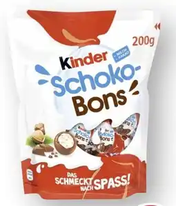 Scheck-in-Center Ferrero Kinder Schoko-Bons Angebot