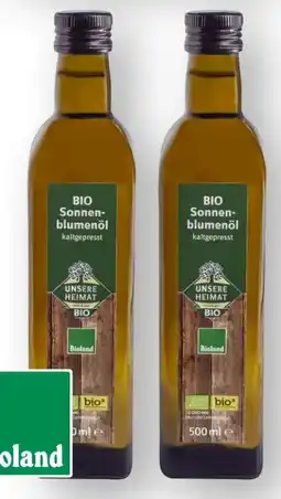 Scheck-in-Center Unsere Heimat Bio-Sonnenblumenöl Angebot
