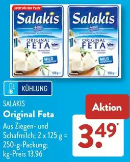 Aldi Süd SALAKIS Original Feta Angebot