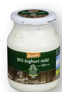 Scheck-in-Center Unsere Heimat echt & gut Bio-Joghurt mild Angebot