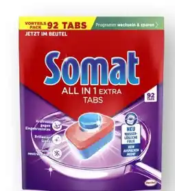 Scheck-in-Center Somat XXL Spülmaschinentabs Angebot