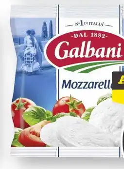 Scheck-in-Center Galbani Mozzarella Angebot