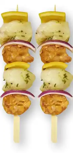 Scheck-in-Center Spieße von Rotgarnelen und Seeteufel Angebot
