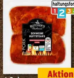 nahkauf Butcher’s Barbecue Schweine-Hüftsteaks Angebot