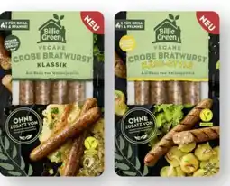Scheck-in-Center Billie Green Vegane Bratwurst Angebot