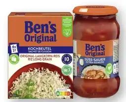 Scheck-in-Center Ben's Original Langkornreis Angebot