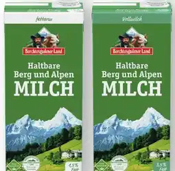 Scheck-in-Center Berchtesgadener Land Haltbare Bergbauern Milch Angebot