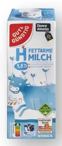 Scheck-in-Center Gut & Günstig H-Milch Angebot