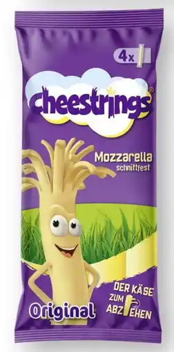 Scheck-in-Center Cheestrings Mozzarella Original Angebot