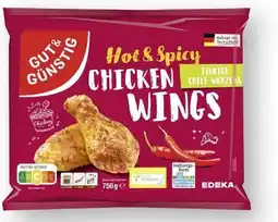 Scheck-in-Center Gut & Günstig Chicken Wings Hot Spicy Angebot