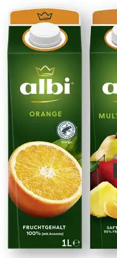 Scheck-in-Center Albi Saft Angebot