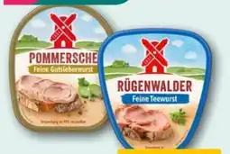 REWE Center Rügenwalder Mühle Teewurst Angebot