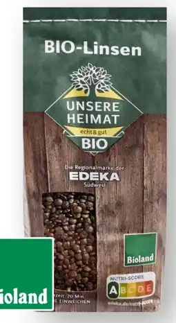 Scheck-in-Center Unsere Heimat Echt & Gut Bio-Linsen Angebot