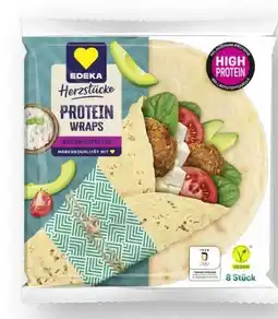 Scheck-in-Center Edeka Herzstücke Protein Wraps Vegan Angebot