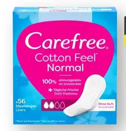 Scheck-in-Center Carefree Slipeinlagen Angebot
