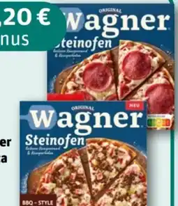 REWE Center Original Wagner Steinofen-Pizza Salami Angebot
