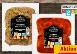 REWE Center Butcher’s Barbecue Schweine-Hüftsteaks Angebot