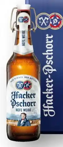 Scheck-in-Center Hacker-Pschorr Hefe Weiße Angebot