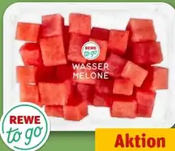 REWE Center Rewe to go Wassermelonen Würfel Angebot
