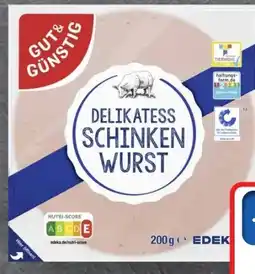 Scheck-in-Center Gut & Günstig Schinkenwurst Angebot