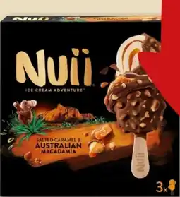 REWE Center Nuii Ice Cream Salted Caramel & Australian Macadamia Angebot