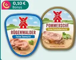 REWE Center Rügenwalder Mühle Teewurst Angebot