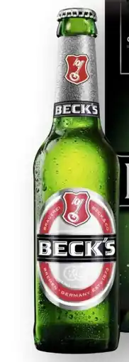 Scheck-in-Center Beck's Pils Angebot